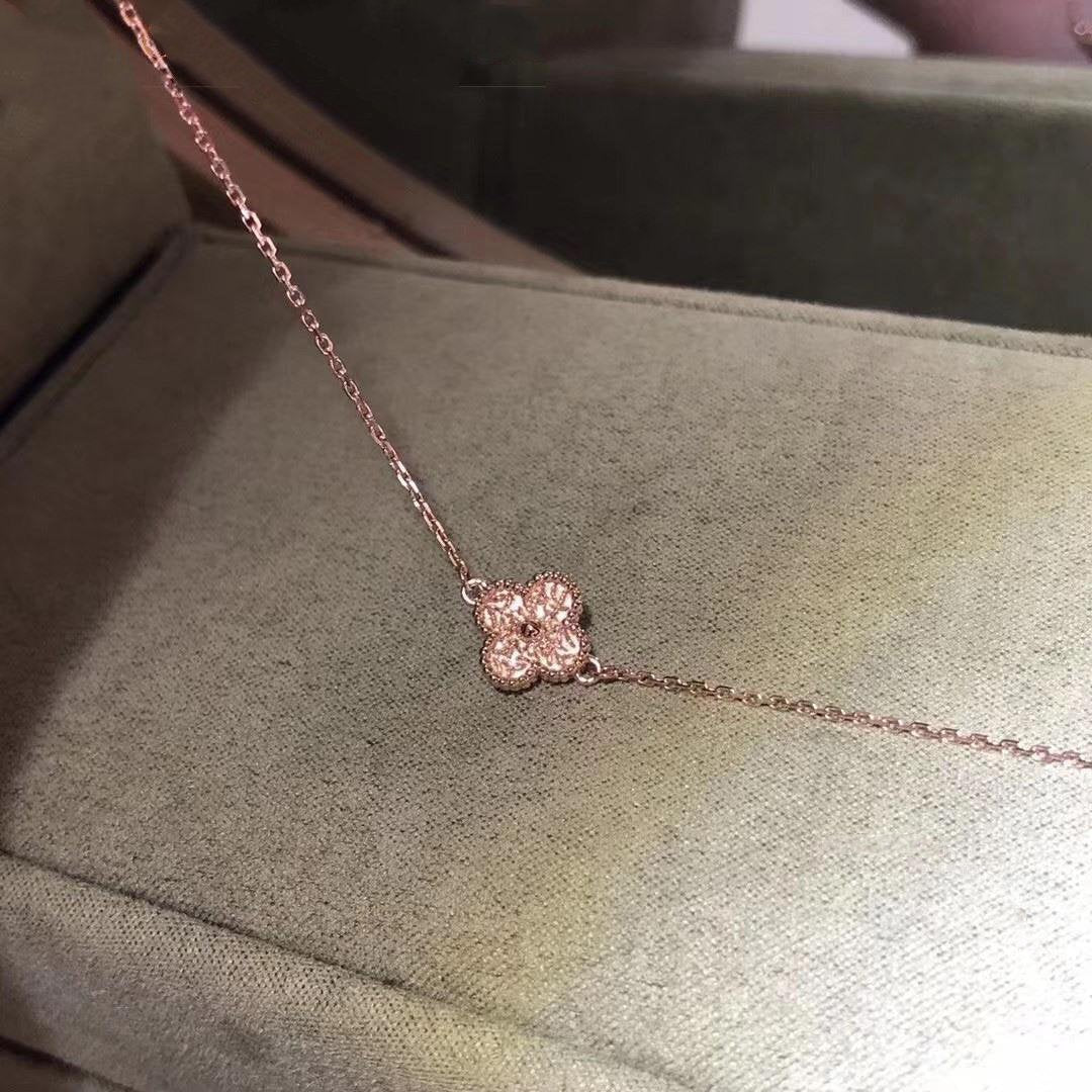 [Olivia JW]CLOVER SINGLE FLOWER BRACELET