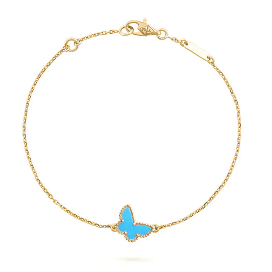 [Olivia JW]BUTTERFLY TURQUOISE BUTTERFLY BRACELET