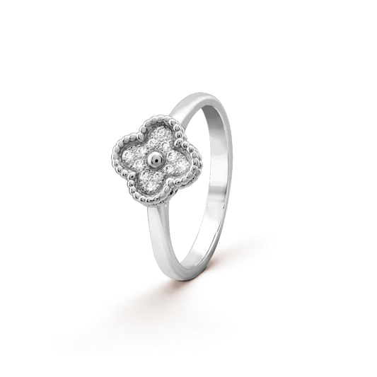 [Olivia JW]CLOVER DIAMOND RING