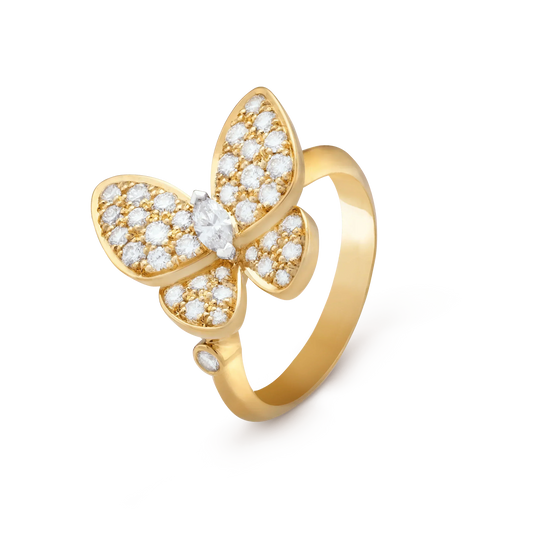 [Olivia JW]BUTTERFLY DIAMOND RING