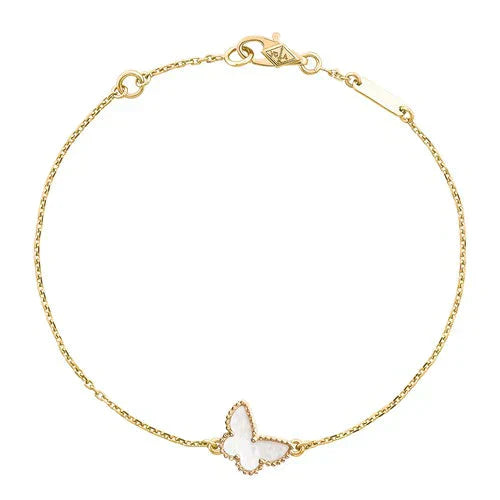 [Olivia JW]BUTTERFLY MOTHER OF PEARL BUTTERFLY BRACELET