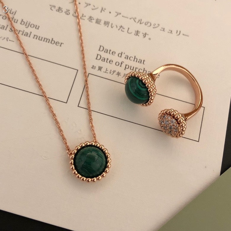 [Olivia JW]PERLEE COULEURS DIAMOND ROSE GOLD BETWEEN THE FINGER RING