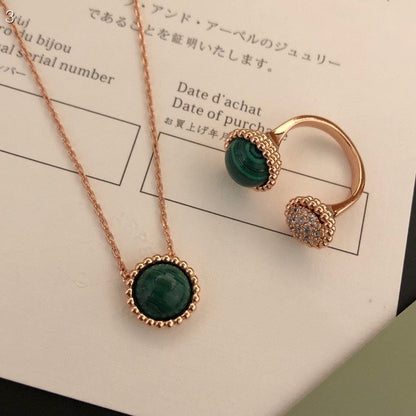 [Olivia JW]PERLEE COULEURS DIAMOND ROSE GOLD BETWEEN THE FINGER RING