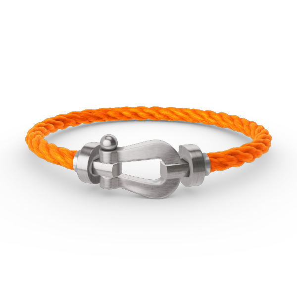 [Olivia JW]FORCE LARGE HORSESHOE NO DIAMOND BRACELET SILVER