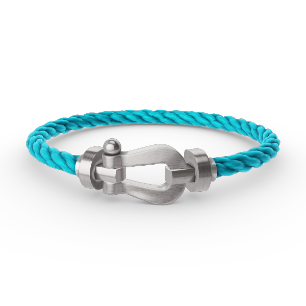 [Olivia JW]FORCE LARGE HORSESHOE NO DIAMOND BRACELET SILVER