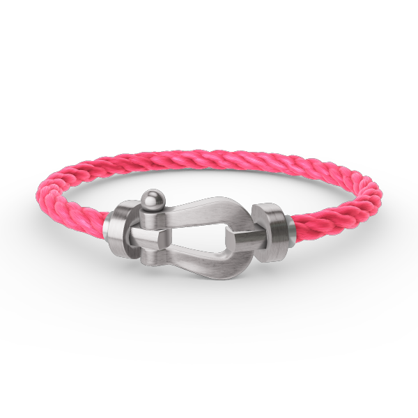 [Olivia JW]FORCE LARGE HORSESHOE NO DIAMOND BRACELET SILVER