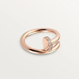 [Olivia JW]JUSTE RING 2.65MM PINK GOLD DIAMOND