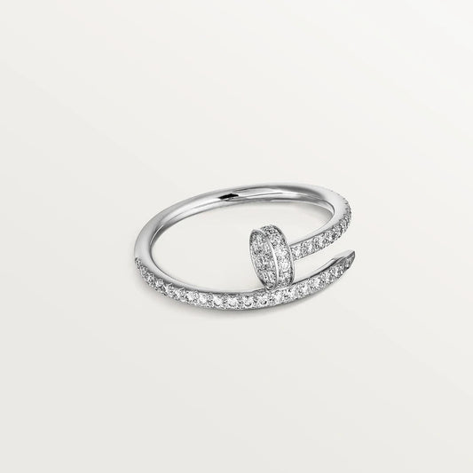 [Olivia JW]JUSTE RING 1.8MM SILVER DIAMONDS