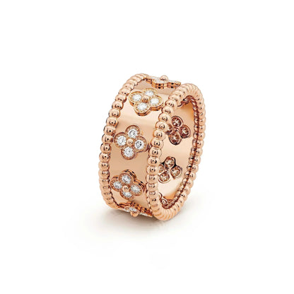 [Olivia JW]CLOVER KALEIDOSCOPE RING 10MM