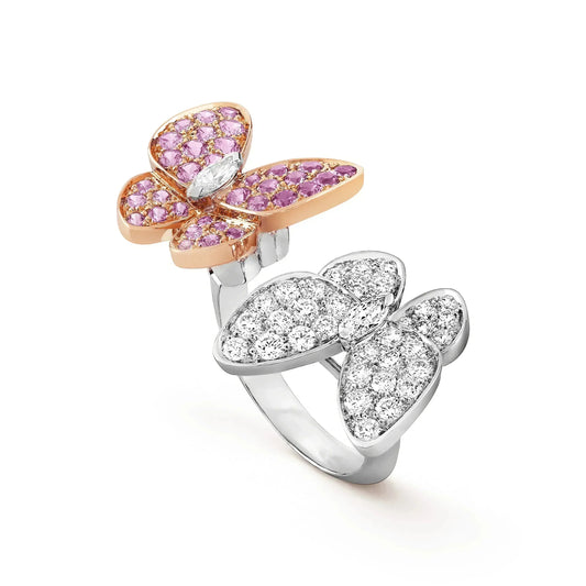 [Olivia JW]TWIN BUTTERFLY DIAMOND RING